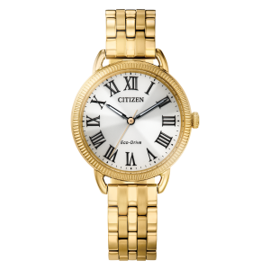 Citizen Classic Coin Edge Gold Tone Women's Watch - EM1052-51A