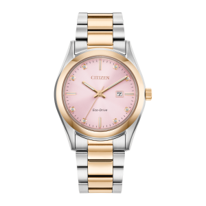 Citizen Sport Luxury Pink Dial Women's Watch - EW2706-58X