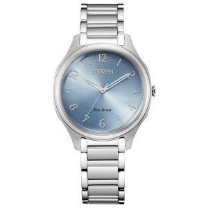 Citizen Drive Ladies Stainless-Steel Blue Dial Women's Watch