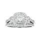 14k White Gold 1 Carat Diamond Ring 