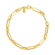 14K Yellow Gold 5mm Paperclip Link Bracelet