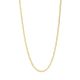 14k Yellow Gold 3.6mm 22 Inch Comfort Curb Chain