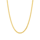 14k yellow gold 24-inch 4mm miami cuban chain with lobster clasp