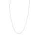 14K White Gold .8mm Cable Link Chain