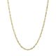 14k Gold Two-Tone 2 mm 22 Inch Singapore Chain