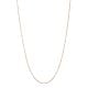 14k Rose Gold 1.1 mm 18 Inch Cable Link Chain