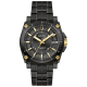 bulova precisionist icon black men's watch - 98b408 front view
