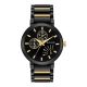 Men's Bulova Classic Collection Black and Gold-Tone Watch 98C124