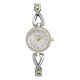 Women's Bulova Crystal Collection Bangle Watch with Infinity Pendant