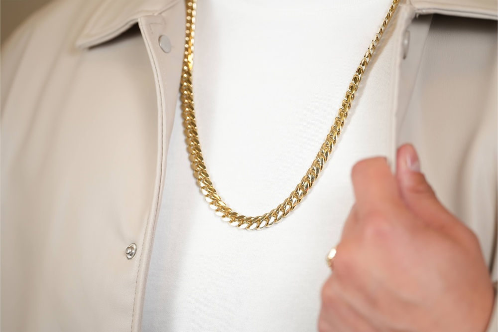 men's chain cuban